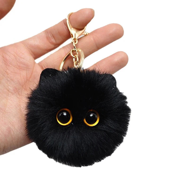 1/2pc Cute Black Cat Plush Toy Doll Small Pendant Cuddly Pillow Cushion Ins Black Cat Plush Toy Doll for Boy Girl Brithday Gifts